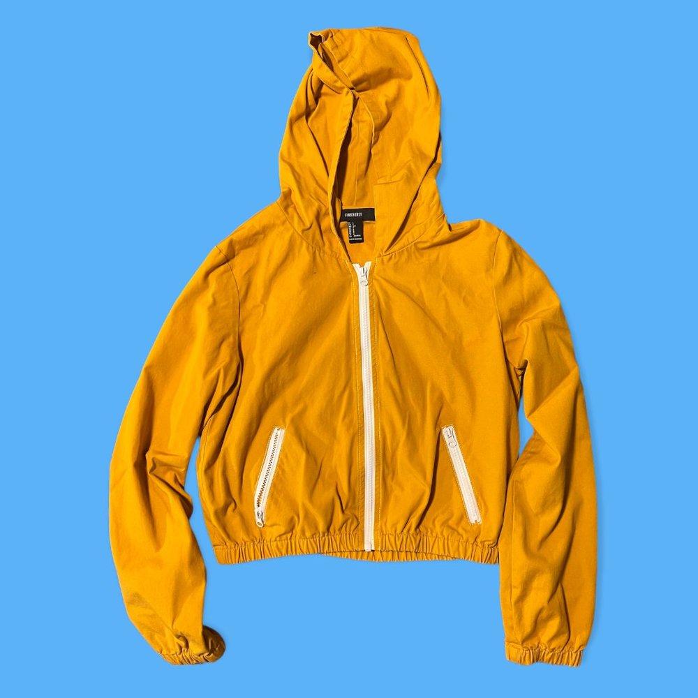 💥 FOREVER 21 LIGHT JACKET YELLOW 💥
